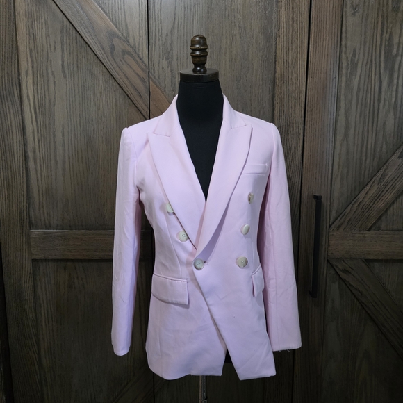 Veronica Beard Jackets & Blazers - Veronica Beard Pink Blazer Structured Suit Jacket